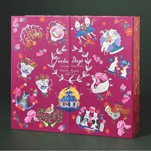 Anthropologie Twelve Days of Christmas Candle Gift Set